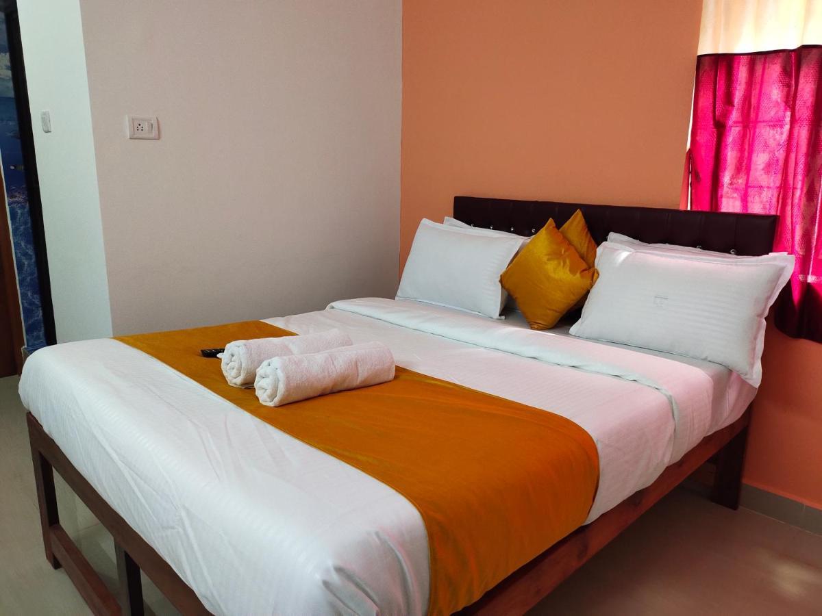 Om Baga Residency Hotel Bagian luar foto